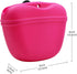 AUDWUD Silicone Dog Treat Pouch, Portable Clip on Training Container with Magnetic Buckle and Waist Clip, No BPA