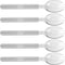 Multifunctional Spork 2 in 1 Thick Translucent Grey Fork and Spoon Compact
