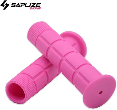 SAPLIZE Bike Handlebar Grips, 4.9" Soft and Comfortable for Kids, Girls, Boys, and Scooters