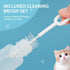 OGNWFUNK Set Pet Nursing Kit Kitten Bottle Feeding with Nipples, Syringes, and Formula Dispenser for Newborn Puppies