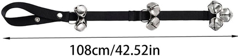 TTTLLNN 30'' Dog Puppy Potty Training DoorBells Length Adjustable Dog House Toilet Training Bells Pet Doorbell Rope