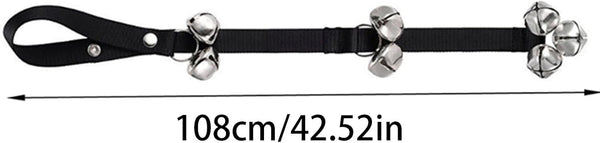 TTTLLNN 30'' Dog Puppy Potty Training DoorBells Length Adjustable Dog House Toilet Training Bells Pet Doorbell Rope