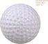 Xwejek 12Pcs,42mm White Hollow Practice Golf Balls Plastic Plastic Golf Training Balls Airflow Limited Flight Golf