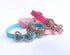 Leather Rhinestone Bow Tie Pet Cat Dog Collar Necklace Jewelry for Small Dogs, Girl Kitten Puppy Teacup Chihuahua