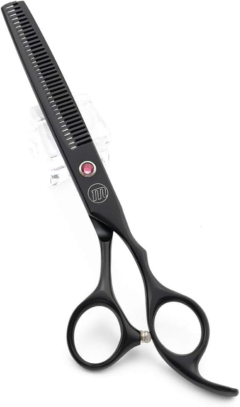 Moontay Professional 7.0" Dog Grooming Scissors Set - 4-Piece Straight, Upward Curved, Downward Curved,
