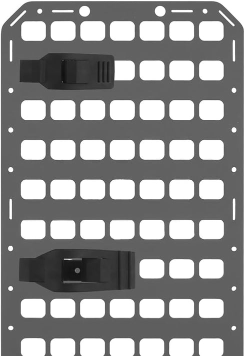Tactical Molle Panel 8x12.5inch, Portable Gear Organizer with Handle for Backpack Storage Pouches