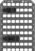 Tactical Molle Panel 8x12.5inch, Portable Gear Organizer with Handle for Backpack Storage Pouches
