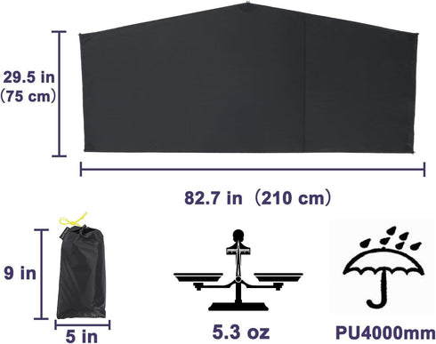 LANSHAN Ultralight 3-Season Tent for 1-Person or 2-Person Camping, Hiking, Trekking