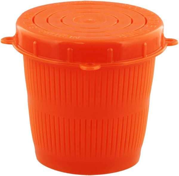 Scotty Vented Crab Diner Bait Jar Covered with Lid