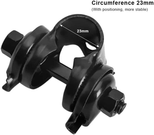 UltAlt 2 Pack Bike Seat Clamp Replacement Bike Saddle Mount Bracket Holder Bike Seat Post Clamps for Standard Rail
