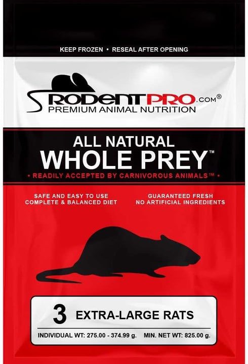 Rodentpro.com RodentPro Frozen Reptile Feeder Extra-Large Rats (3 Count)