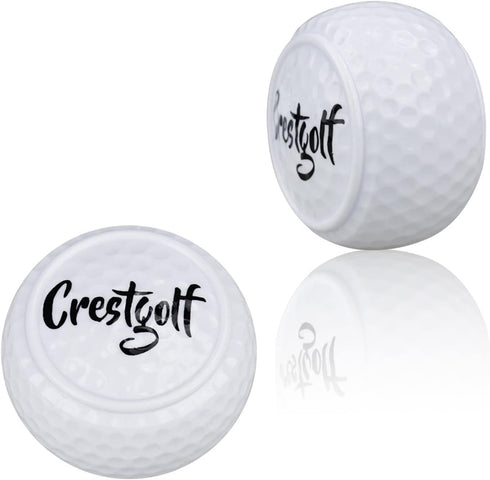 Youngy Portable Flat Shaped Golf Ball Putting Training Aid Lightweight Golf Practice Balls