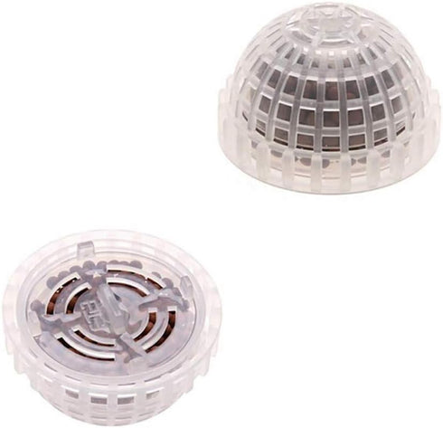 Yohii Dahszhi 2Pcs Plastic Aquarium Shrimp Fish Tank Moss Ball Holder Plant Shaping Filter (G6.71)