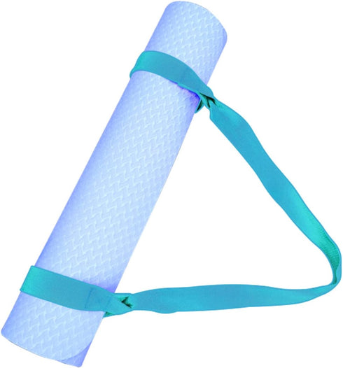 Tenalleys 1Pcs Adjustable Yoga Mat Strap, Multi-Purpose Easy-Cinch Yoga Mat Sling
