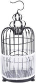 TIANRUOXIAOKE Universal Bird Cage Seed Catcher, Parrot Mesh Net Cover, Stretchy Shell Skirt Traps Cage Basket (M, White)