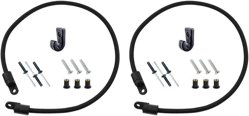 Kayak Bungee Paddle Holder Kit, Pack of 2