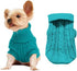 Dog Sweaters for Small Dogs, Classic Knitwear Winter Apparel for Chihuahua, Warm Puppy Costume