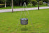 Sutekus Camping Tripod: Portable Campfire Cooking Dutch Oven Tripod and Lantern Hanger in Silver