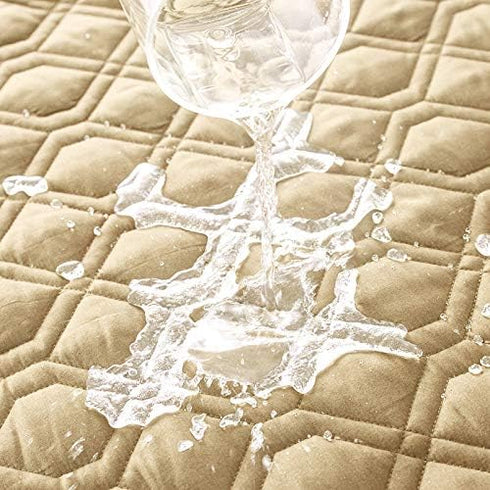RBSC Home Waterproof Blanket Dog Bed Cover, Non Slip Large Sofa Cover for Pets (6882YELLOW)