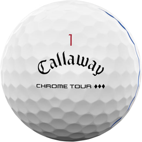 Chrome Tour Triple Diamond Golf Balls - Premium Performance