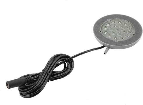 LED Aquarium Air Light Control - Changing Lamp for Fish Tank Bubbler, US Plug 100-240V