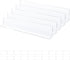 Under Couch Blocker with Adhesive Stickers, 15.7" L x 3.1" H Adjustable Clear Blocker for Pets, 5 Pack