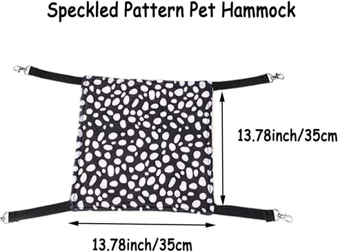 Pet Cotton Hammock, Hanging Bed Warm Hammock Swing for Bird Parrot Rat Sugar Glider Chinchilla Squirrel Guinea Pig