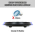 Dog/Cat Bowl for Food and Water, Shallow Whisker Fatigue Bowl with Wide Mouth for Easy Filling (7" W, 1.2" H)