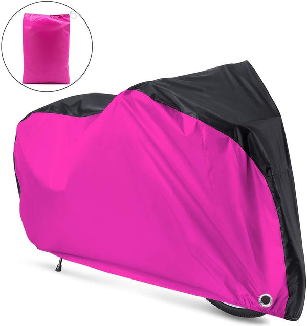 Roctee Bicycle Cover - Waterproof Wind Rain Snow Proof Outdoor Mountain Bike Road Travel Cycle Covers with Storage Bag