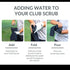 Towel Pro Golf Club and Ball Cleaning Pouch with Attached Towel, Waterproof Exterior, Machine Washable Microfiber
