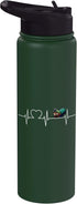 Mantis Shrimps Mantis Shrimp Lovers Shop Mantis Shrimps Heartbeat Mantis Shrimp Stainless Steel Insulated Water Bottle