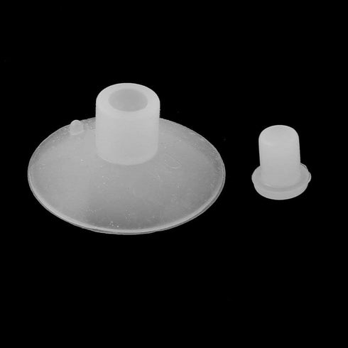 2 Pack Silicone Artificial Aquarium Floating Clownfish Decoration Fish Tank Decor Underwater Saltwater Fake Fish