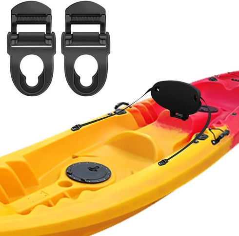 Kayak Seat Repair Kit, Replacement for Lifetime Emotion Seat, Includes Seat Clips and Hooks (Pack of 4)