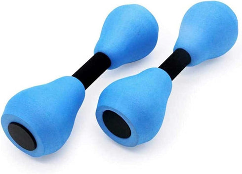 2 Pcs Water Dumbbells Aquatic Pool Fitness Water Aerobic Exercise Foam Pool