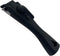 Detachable Pan Handle Replacement with Fish Tail Grip, Black Handle for Cookware,