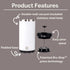 Steel Toe 3.0 Travel Coffee Press - Brew 20 fl.oz On The Go, Double Wall Vacuum Insulated French Press (Obsidian Black)