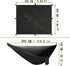 Oversized Rain Rope Tarp and Camping Hammock with Mosquito Net, Portable Single Double Hammock Set for Outdoor