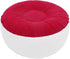 Zerodis Inflatable Ottoman Stool, Floor Chair Foot Rest Portable Patio Pouf for