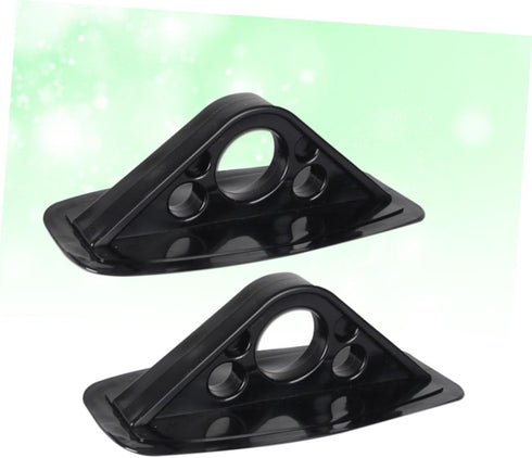 Paddle Bracket Accessories - 2 Pcs Rubber Boat Awning Top Deck Hinge for Kayak Shade Equipment & Rod Holder