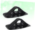 Paddle Bracket Accessories - 2 Pcs Rubber Boat Awning Top Deck Hinge for Kayak Shade Equipment & Rod Holder