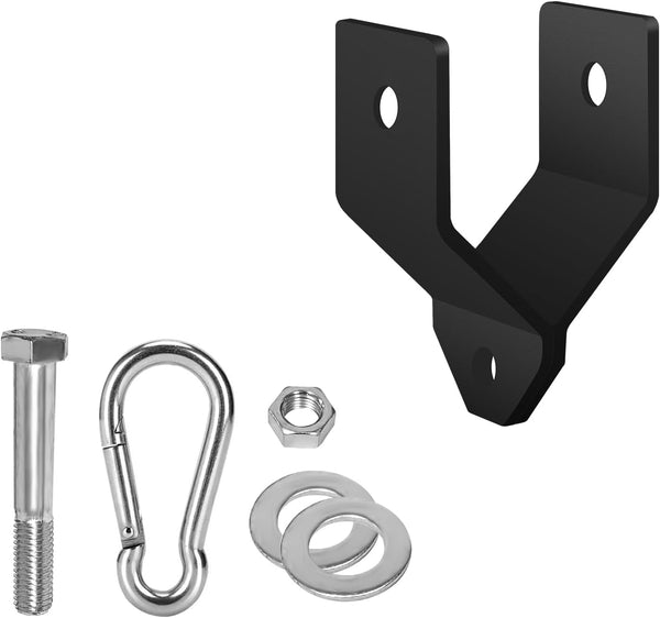 LHERUT Power Rack Shackle Band Attachment Custom Pulley System Accessories,Squat Rack Crossmember Shankle