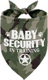Dog Bandana, Baby Security Dog Scarf, Camouflage Printing, Pet Announcement Scarf, Gift for Dog (H16)