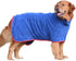 PUGHGAETZF Bath Towel Hooded Super Absorbent Dog Clothes Small Doggy Cosplay Party(Royal Blue,XS)