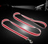 Taglory Dog Leash, Double-Sided Reflective, Soft Neoprene Padded Handle, 3/4 inch by 5 ft, for Dogs Under 20 lbs, Red