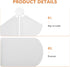 CVUTOVO 3 Plastic Guard for Cat Box: Puppy Pad Splash Guard - Sides Leakproof Dog Urine Splash Barrier for Indoor Potty