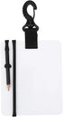 Tbest Diving Slate, Underwater Writing Slate Board with Swivel Clip and Pencil