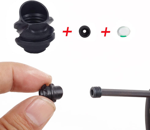 37/45 6X 8X 5 SOPOGER Archery Hooed Degree Peep Sight Kit Clarifier and Size Aperture Inner Core Lens Bow Hunting