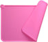Silicone Dog Food Mat, Non-Slip Pet Feeding Mat, Waterproof Dog Placemat for Small Animals (18.5"x11.8", Pink)