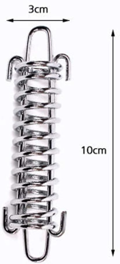 LIOOBO 5Pcs Camping Tent Spring Buckle Set, Premium Tensioner for Tarps and Tents