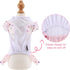Yikeyo Dog Clothes, Girl Dog Dress for Small Dogs, Puppy Dresses, Sequin Tulle Dress for Birthday Party, Pink, S
